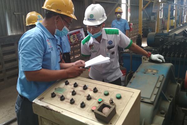 Pelatihan & Sertifikasi Bid. PTP - PT Murinda Iron Steel